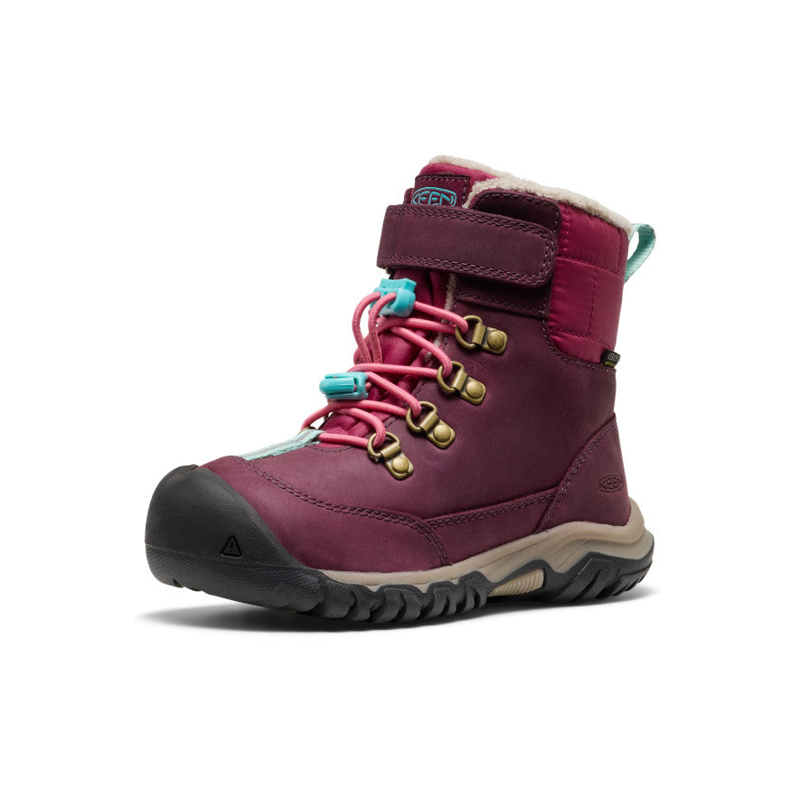 Little Kids' Kanibou Waterproof Winter Boot Fig/Pink Lemonade - Image 3
