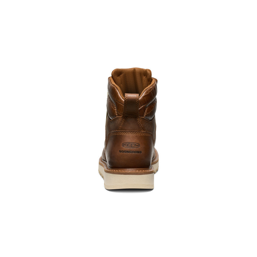 Men's Cincinnati 6" Boot (Soft Toe) x Noon Goons Leather Brown/Off White - Image 5