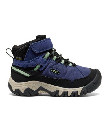 Little Kids' Targhee IV Waterproof Hiking Boot Skipper Blue/Hemlock