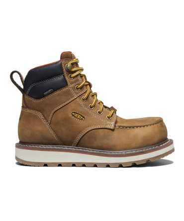 Women's Cincinnati 6" Waterproof Boot (Carbon Toe) Belgian/Sandshell