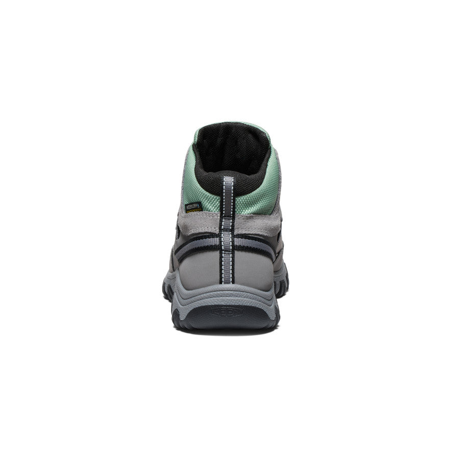 Big Kids' Targhee IV Waterproof Hiking Boot Alloy/Granite Green - Image 5