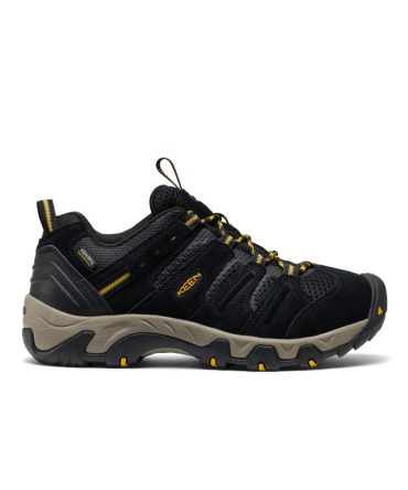 Men's Headout Waterproof Hiking Shoe Black/Lemon Curry