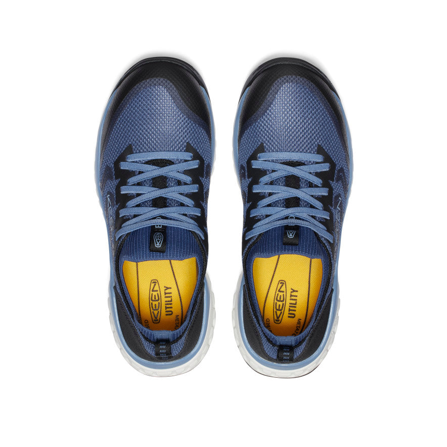 Women's Arvada Shift ESD Work Sneaker (Carbon Toe) Vintage Indigo/Faded Denim - Image 4