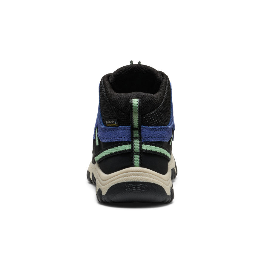 Big Kids' Targhee IV Waterproof Hiking Boot Skipper Blue/Hemlock - Image 5