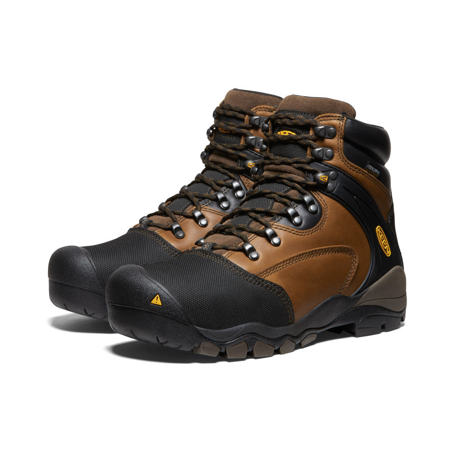 Men's Louisville 6" MET Waterproof Boot (Steel Toe) Slate Black - Image 2