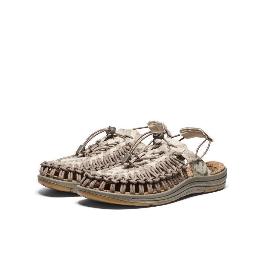 All Gender UNEEK II Convertible Canvas Sneaker Brindle/Natural - Image 2