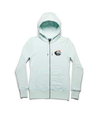 Women's Hike More Hoodie Pastel Blue