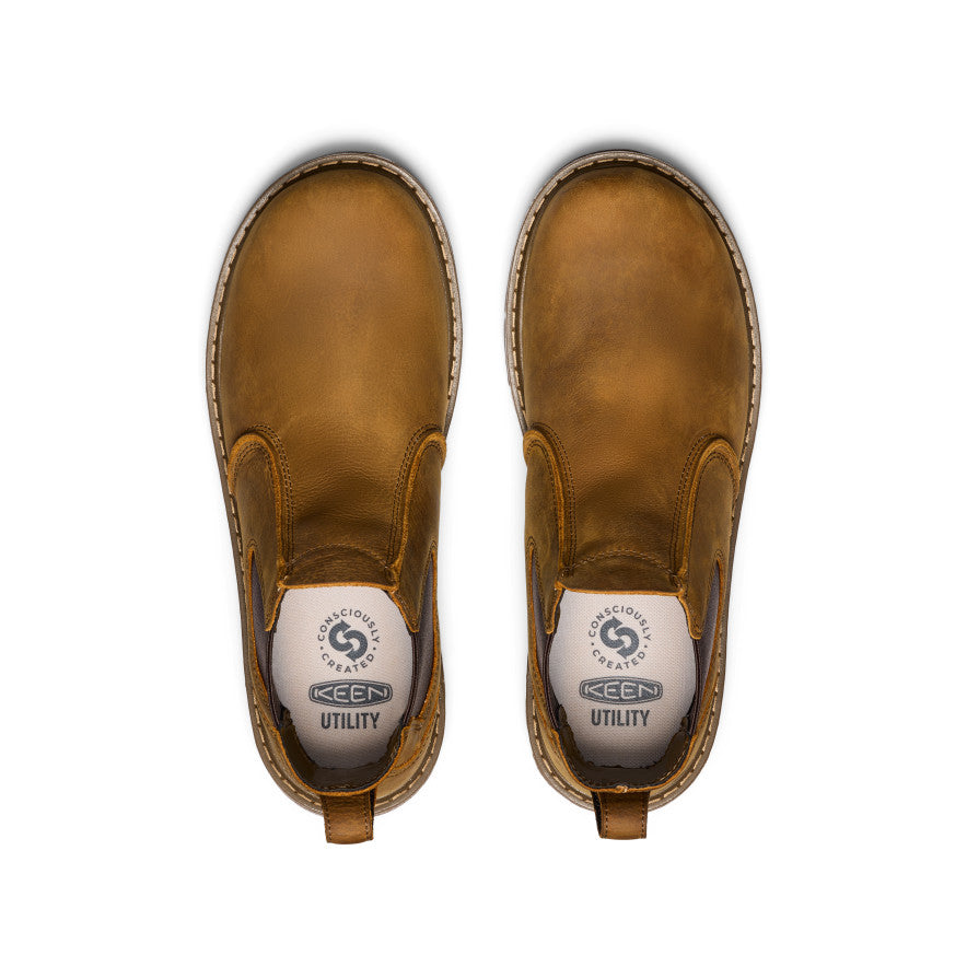 Men's San Jose Chelsea 90° Heel Boot (Soft Toe) Belgian/Gum - Image 4