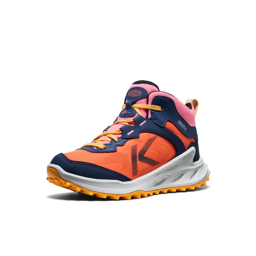 Big Kids' Zionic Waterproof Boot Naval Academy/Nasturtium - Image 3