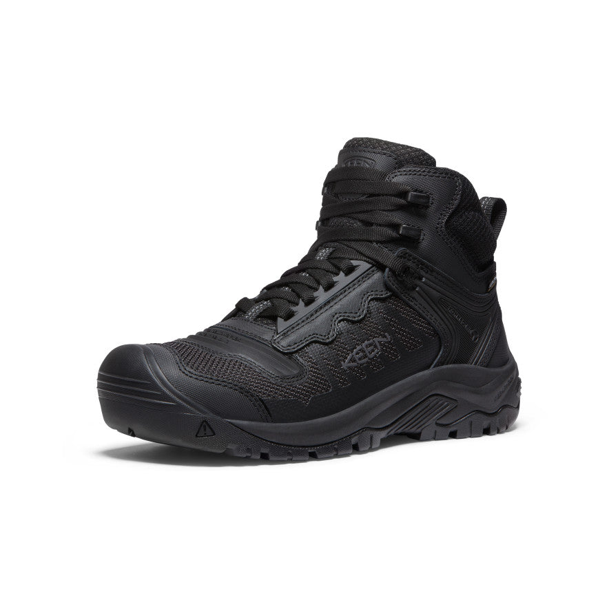 Men's Reno Waterproof Mid (Soft Toe) Black/Black - Image 3