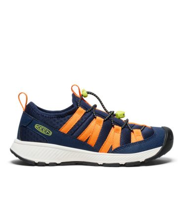 Big Kids' Motozoa Sneaker Naval Academy/Bright Marigold