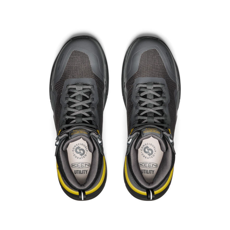 Men's Synchro Waterproof Work Boot (Carbon Toe) Magnet/Black - Image 4