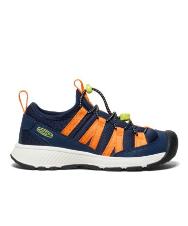 Little Kids' Motozoa Sneaker Naval Academy/Bright Marigold