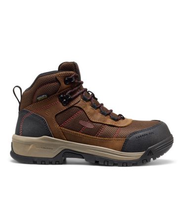 Women's Skokie Waterproof Work Boot (Carbon Toe) Bison/Black