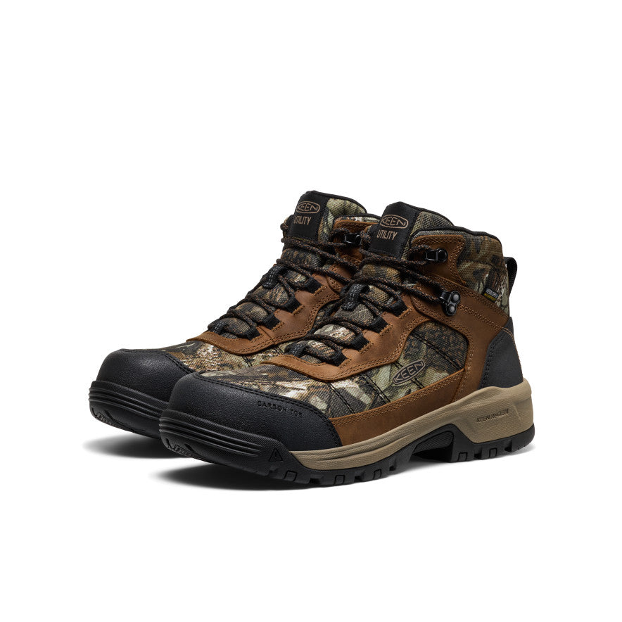 Men's Skokie Waterproof Work Boot (Carbon Toe) Camo/Black - Image 2