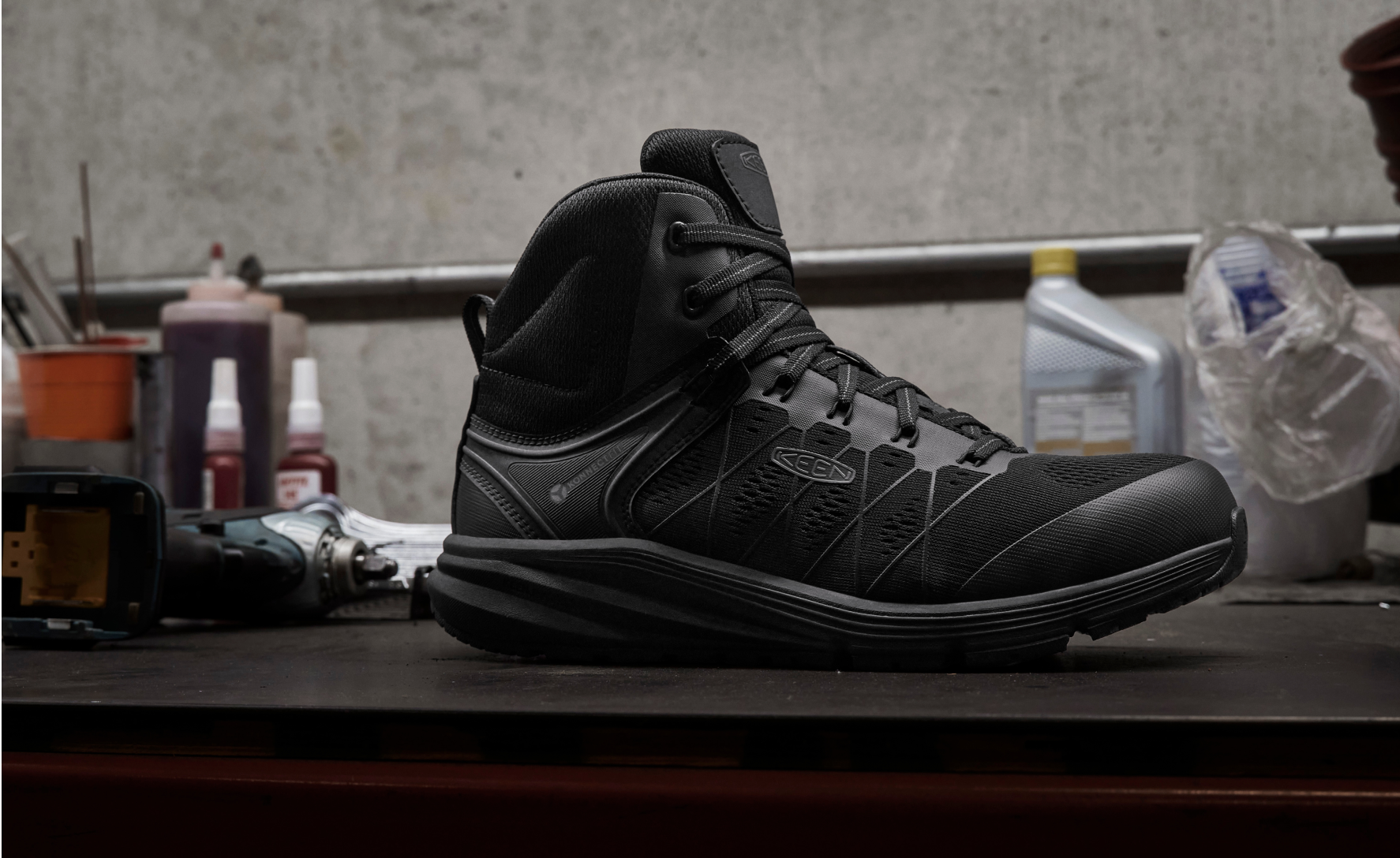 Women's Vista Energy Mid INT MET (Carbon Toe) Black/Raven - Image 7