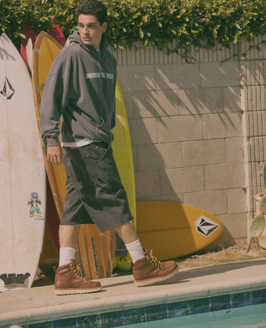 Men's Cincinnati 6" Boot (Soft Toe) x Noon Goons Leather Brown/Off White - Image 8