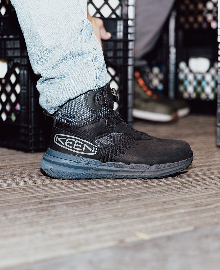 Men's Snapline RF Waterproof Boot (Carbon Toe) Vintage Indigo/Black - Image 9