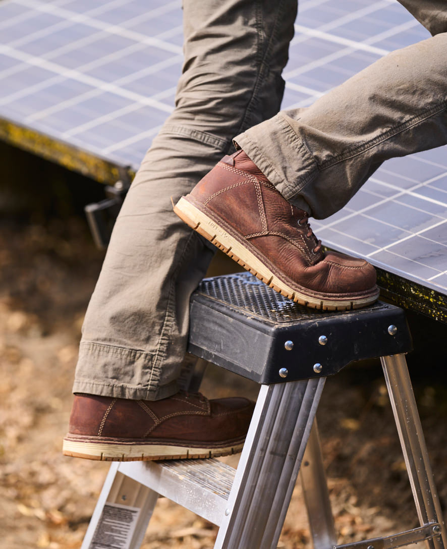 Women's San Jose 6" Boot (Aluminum Toe) Gingerbread/Gum - Image 9
