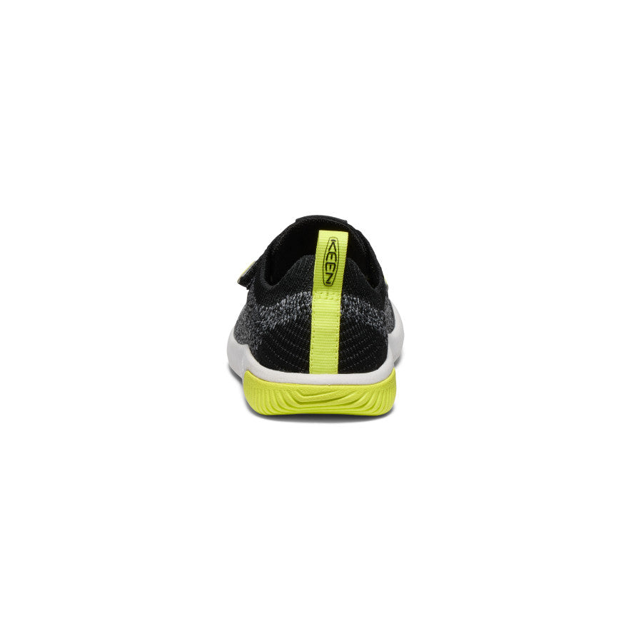 Little Kids' KNX Knit Double Strap Black/Evening Primrose - Image 5