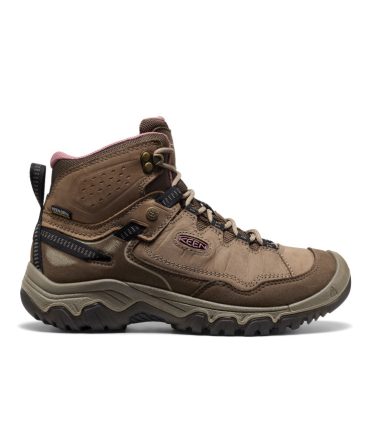Women's Targhee IV Waterproof Hiking Boot Brindle/Nostalgia Rose