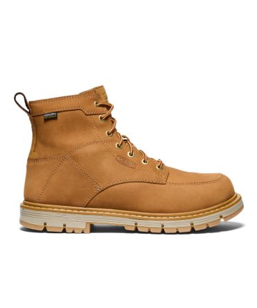 Men's San Jose 6" Waterproof 90° Heel Boot (Soft Toe) Bistre/Gum