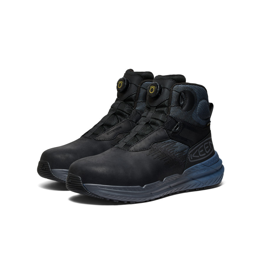 Men's Snapline RF Waterproof Boot (Carbon Toe) Vintage Indigo/Black - Image 2