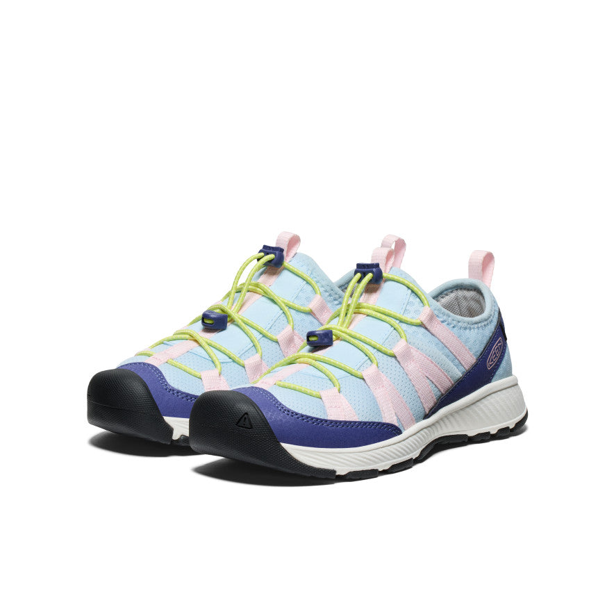 Big Kids' Motozoa Sneaker Skipper Blue/Giggle Pink - Image 3
