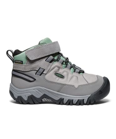 Little Kids' Targhee IV Waterproof Hiking Boot Alloy/Granite Green
