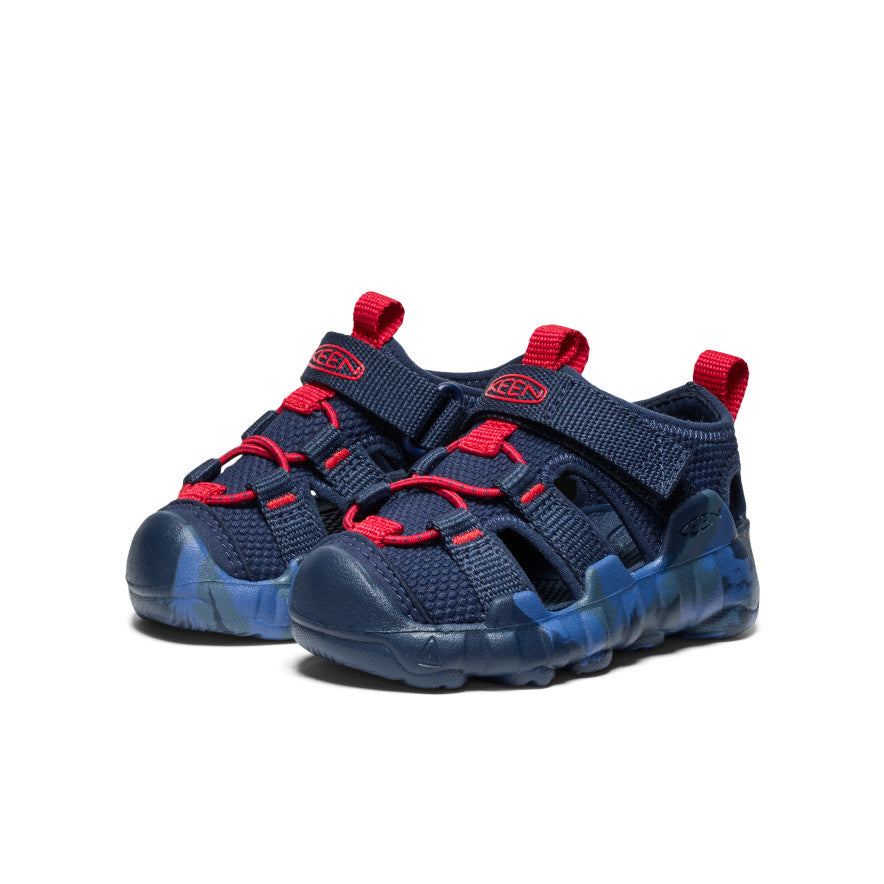 Toddlers' Hyperport H2 Sandal Naval Academy/Red Carpet - Image 2